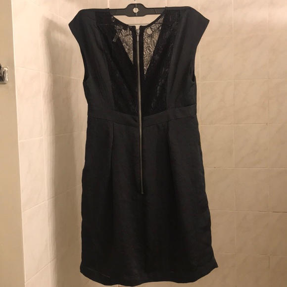 BCBG black Dress with lace back detail - Picture 3 of 4